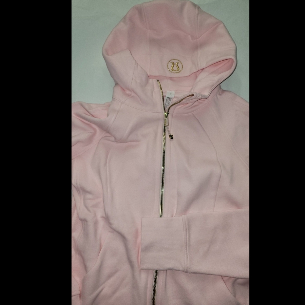 Lululemon NWT Strawberry Milkshake and Gold Scuba Sz 14 - Picture 5 of 7